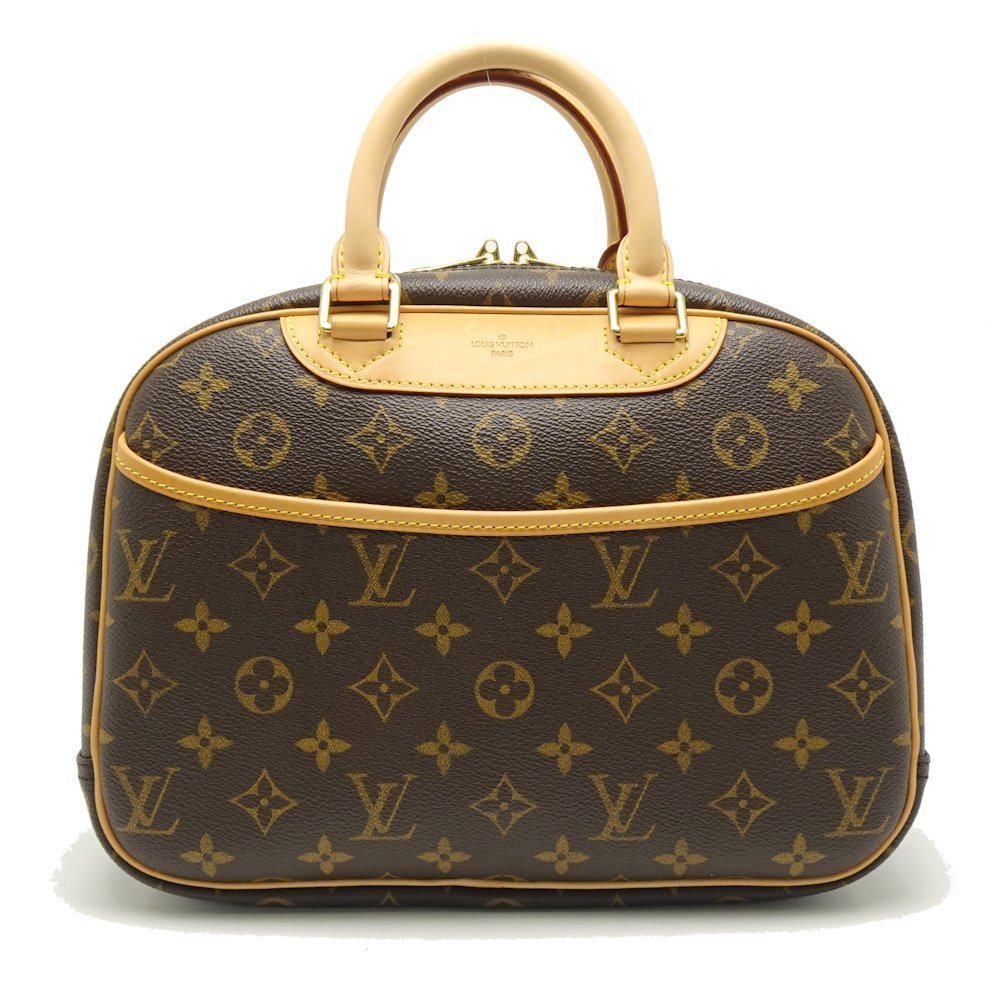 Louis Vuitton Monogram Trouville Brown Handbag